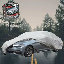 Silvershield Outdoor Car Cover for BMW 5 Series 2017 - 2023 (G30 G31 G38) XXL - Grey