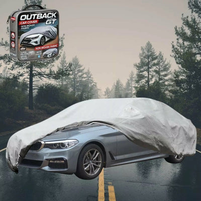 Silvershield Outdoor Car Cover for BMW 5 Series 2017 - 2023 (G30 G31 G38) XXL - Grey