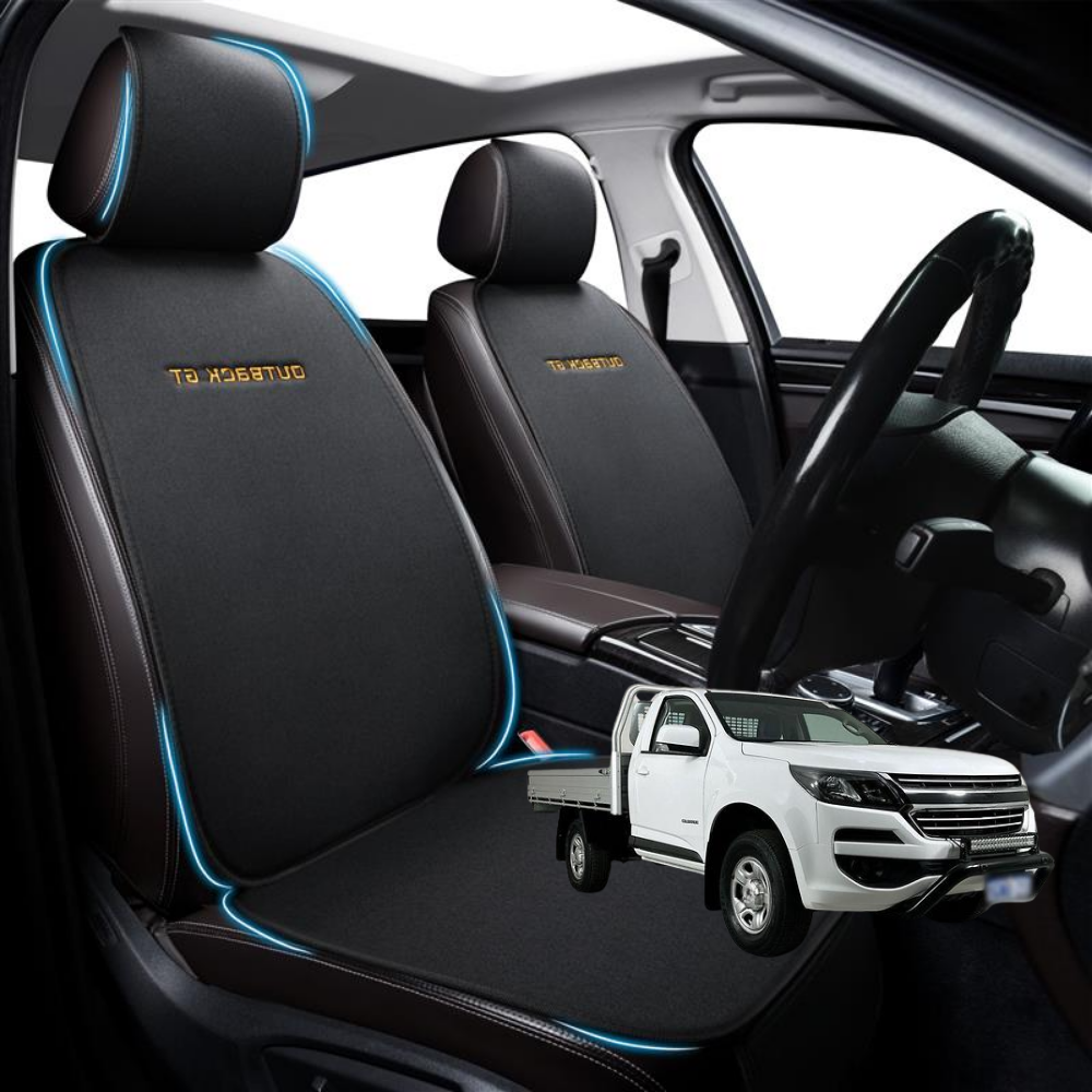 Car Front Seat Cushion Pad for Holden Colorado Ute Single Cab 2017 - 2020 (RG) - Pressure Relief