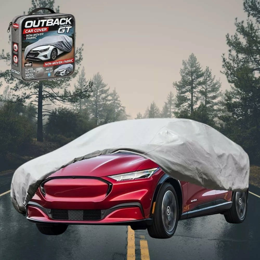 Silvershield Outdoor Car Cover for Ford Mustang Mach-E 2021 - Current L - Grey