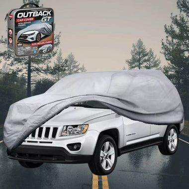 Silvershield Outdoor Car Cover for Jeep Compass 2006 - 2017 (MK49) - LC - Grey
