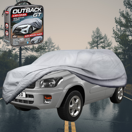 Silvershield Outdoor Car Cover for Toyota RAV4 2000 - 2005 4-Door (XA20) LC - Grey