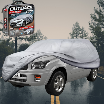 Silvershield Outdoor Car Cover for Toyota RAV4 2000 - 2005 4-Door (XA20) - LC - Grey