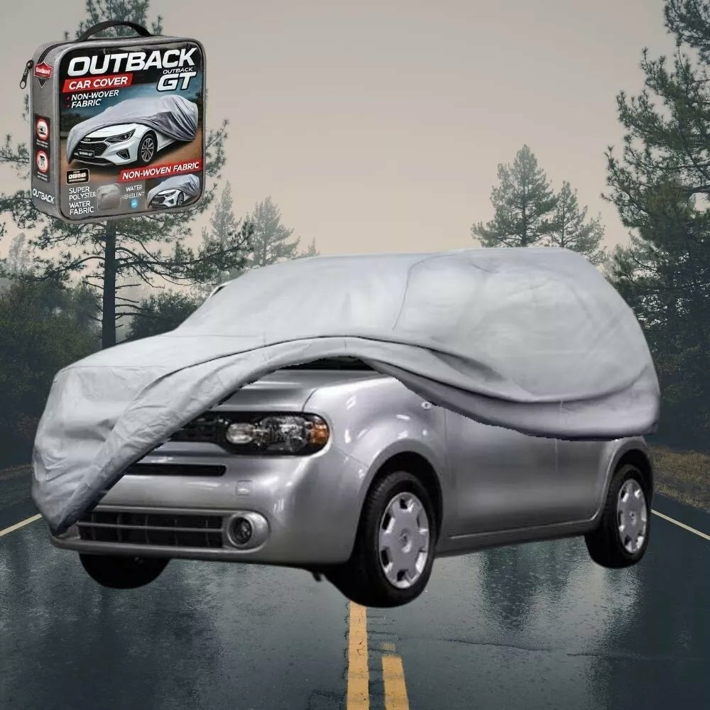 Silvershield Outdoor Car Cover for Nissan Cube 2009 - 2019 Z12 LC - Grey