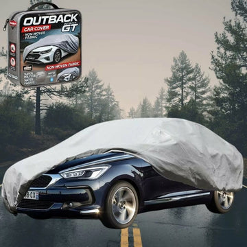 Silvershield Outdoor Car Cover for Citroen DS 5 2011 - 2018 - L - Grey