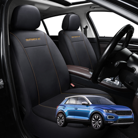 Car Front Seat Cover for VolksWagen T-Roc 2017 - Current (A1) - Black - 27 x 26 x 10 cm