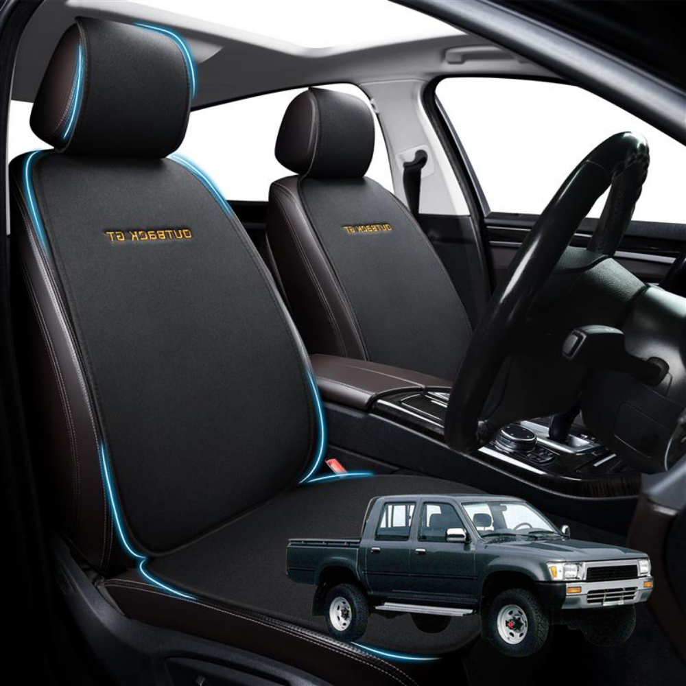 Car Front Seat Cushion Pad for Toyota Hilux Double Cab 1988 - 1997 (N80, N90, N100, N110) - Pressure Relief - 27 x 26 x 10 cm