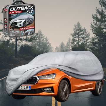 Silvershield Outdoor Car Cover for Skoda Fabia 2021 - Current - L - Grey
