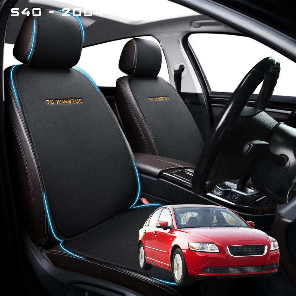 Car Front Seat Cushion Pad for Volvo S40 2004 - 2012 (Auto) - Pressure Relief - 27 x 26 x 10 cm