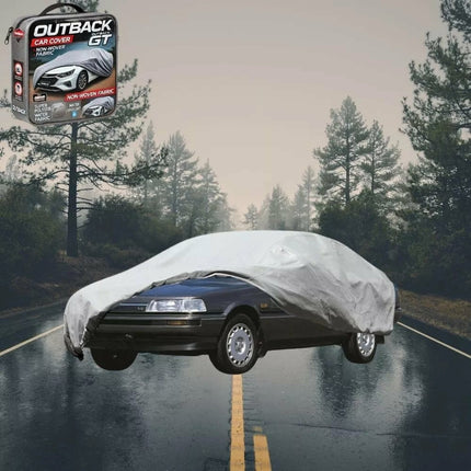 Silvershield Outdoor Car Cover for Toyota Camry 1987 - 1993 V20, XV10 XLL - Grey