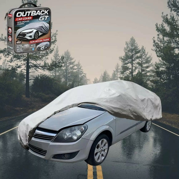 Silvershield Outdoor Car Cover for Holden Astra 2004 - 2009 (AH) L - Grey