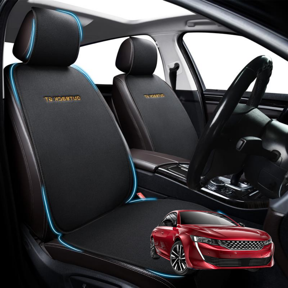 Car Front Seat Cushion Pad for Peugeot 508 2018 - Current (R83) - Pressure Relief - 27 x 26 x 10 cm