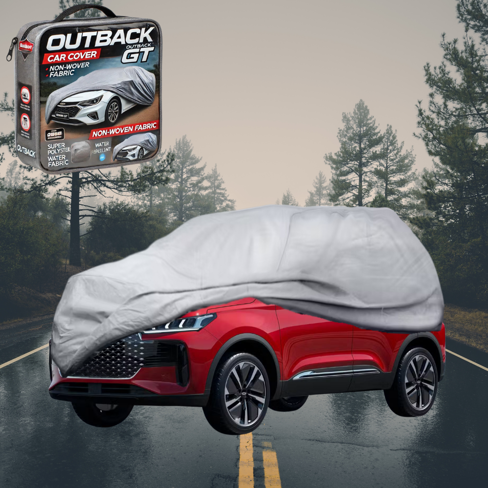 Silver Shield Outdoor Car Cover for Chery Tiggo 4 Pro 2024 - Current L - Grey