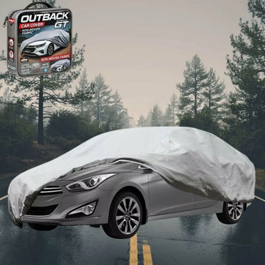 Silvershield Outdoor Car Cover for Hyundai i40 2012 - Current VF - L - Grey