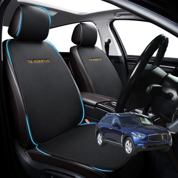 Car Front Sideless Seat Cushion for Infiniti QX70 2013 - 2018 S51 - Pressure Relief - 27 x 26 x 10 cm