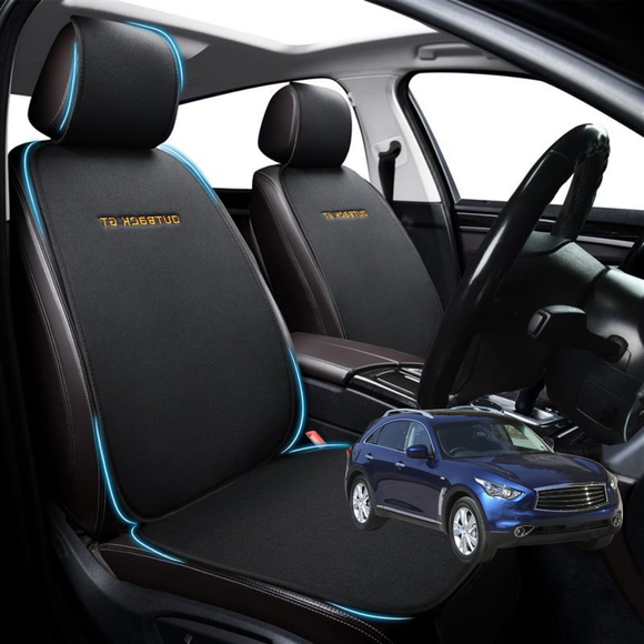 Car Front Seat Cushion Pad for Infiniti QX70 2013 - 2018 S51 - Pressure Relief - 27 x 26 x 10 cm