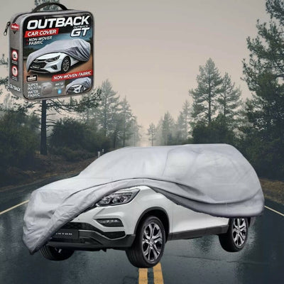 Silvershield Outdoor Car Cover for SsangYong Rexton 2014 - 2017 LC - Grey