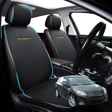 Car Front Sideless Seat Cushion for Mazda 3 2009 - 2013 (BL) - Pressure Relief - 27 x 26 x 10 cm