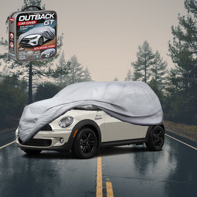 Silvershield Outdoor Car Cover for MINI Cooper Convertible 2015 - Current (F57) L - Grey