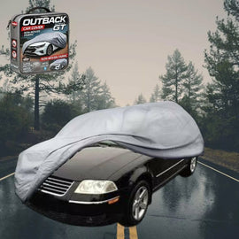 Silvershield Outdoor Car Cover for VolksWagen Passat 1995 - 2005 (B5) XLL - Grey