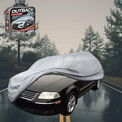 Silvershield Outdoor Car Cover for VolksWagen Passat 1995 - 2005 (B5) XLL - Grey