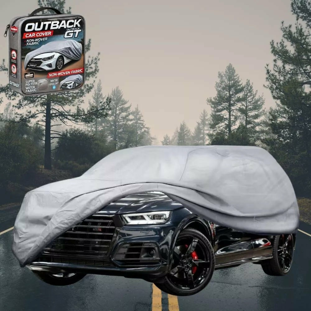 Silver Shield Outdoor Car Cover for Audi Q5 SQ5 2017 - Current FY LC - Grey