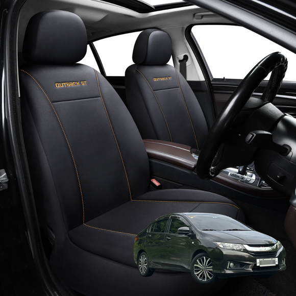 Car Front Seat Cover for Honda City 2014 - 2020 - Black - 27 x 26 x 10 cm