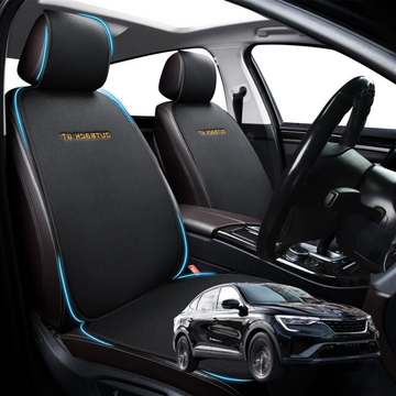 Car Front Sideless Seat Cushion for Renault Arkana 2021 - Current - Pressure Relief - 27 x 26 x 10 cm