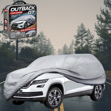 Silvershield Outdoor Car Cover for Skoda Kodiaq 2017 - Current NS - LC - Grey