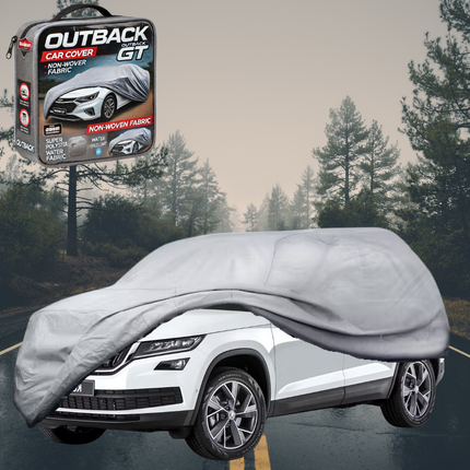 Silvershield Outdoor Car Cover for Skoda Kodiaq 2017 - Current NS LC - Grey