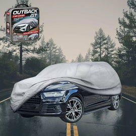 Silvershield Outdoor Car Cover for Audi Q7 SQ7 2015 - Current 4M LC - Grey
