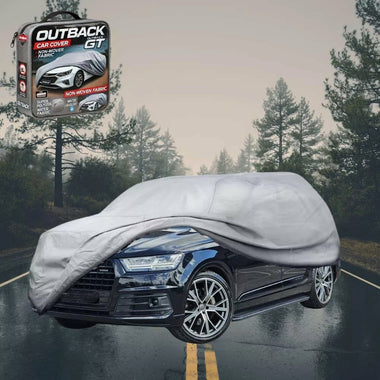 Silvershield Outdoor Car Cover for Audi Q7 SQ7 2015 - Current 4M - LC - Grey