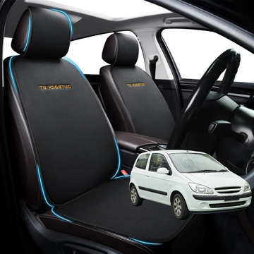 Car Front Sideless Seat Cushion for Hyundai Getz 2002 - 2011 TB - Pressure Relief - 27 x 26 x 10 cm