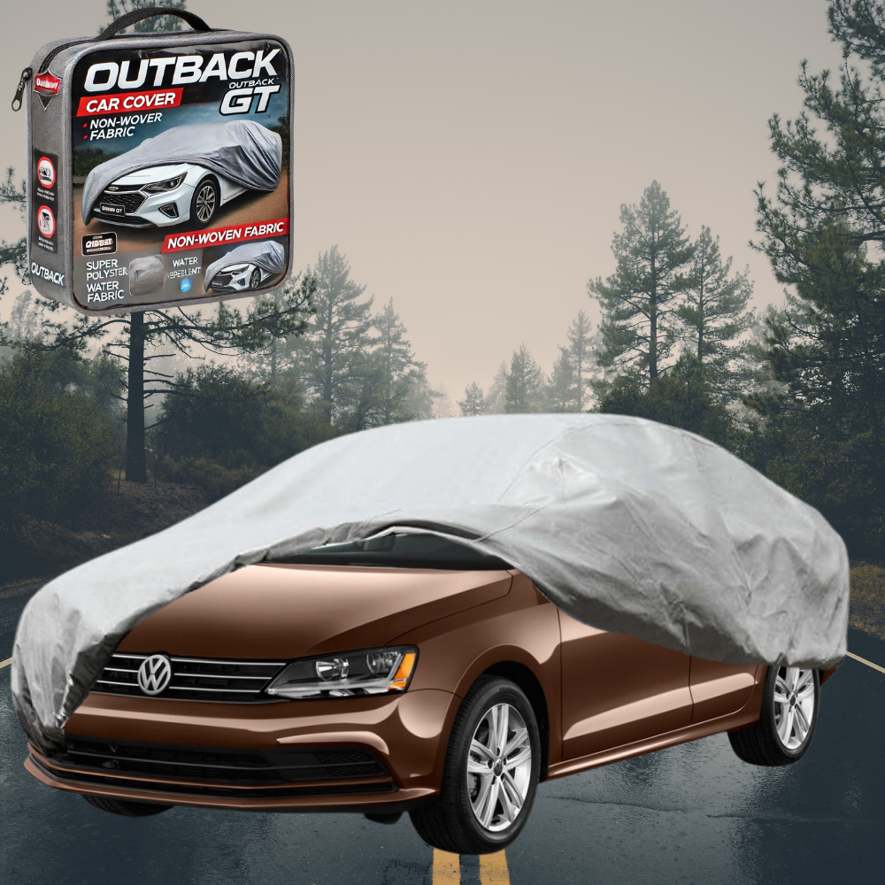 Silvershield Outdoor Car Cover for VolksWagen Jetta 2011 - 2017 (1B) L - Grey