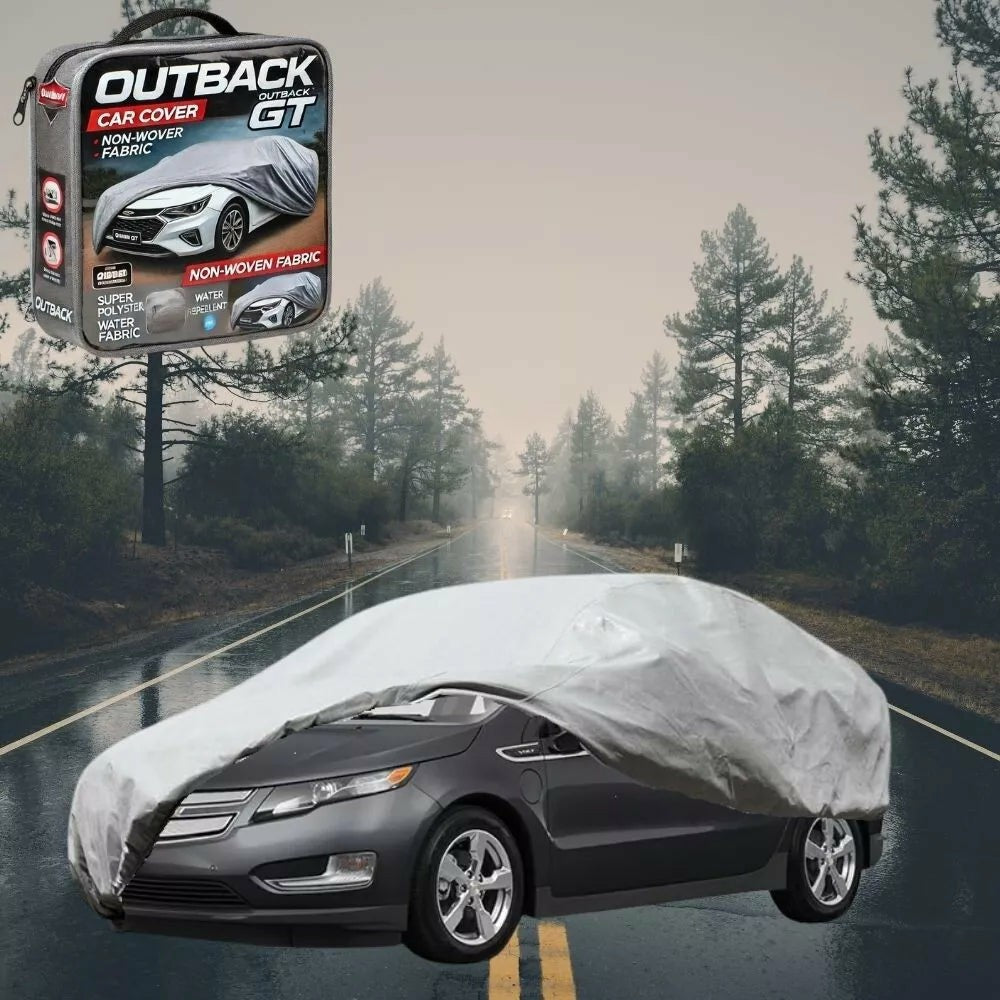 Silver Shield Outdoor Car Cover for Holden Volt 2010 - 2015 L - Grey