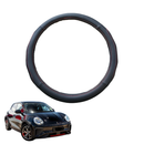 Steering Wheel Cover for GWM Haval ORA 2023 - Current (ES11) - Black Microfiber Leather - Circle 38 cm-1