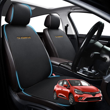 Car Front Sideless Seat Cushion for Renault Clio 2012 - 2019 (BH/KH) - Pressure Relief - 27 x 26 x 10 cm