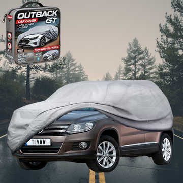 Silvershield Outdoor Car Cover for VolksWagen Tiguan 2008 - 2016 - LC - Grey