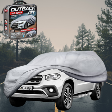 Silvershield Outdoor Car Cover for Mercedes-Benz X-Class 2017 - 2021 Ute - XL - Grey