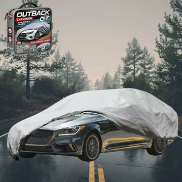 Silvershield Outdoor Car Cover for Genesis G70 2017 - Current (IK) - L - Grey