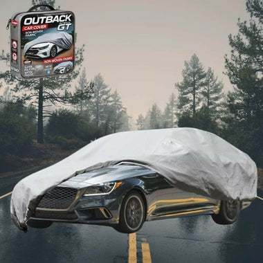 Silvershield Outdoor Car Cover for Genesis G70 2017 - Current (IK) - L - Grey