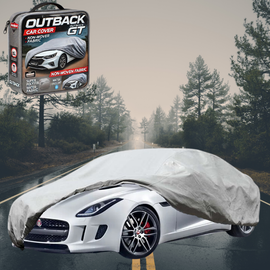Silvershield Outdoor Car Cover for Jaguar F-TYPE 2013 - Current (X152) L - Grey