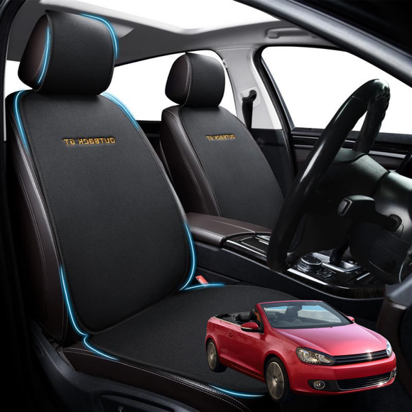 Car Front Seat Cushion Pad for VolksWagen Golf 2011 - 2013 Cabriolet (MK6) - Pressure Relief - 27 x 26 x 10 cm