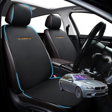 Car Front Sideless Seat Cushion for BMW M5 2011 - 2016 (F10) - Pressure Relief - 27 x 26 x 10 cm