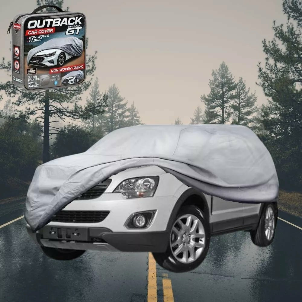 Silvershield Outdoor Car Cover for Holden Captiva 5 2006 - 2015 CG, CG II LC - Grey