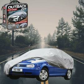 Silvershield Outdoor Car Cover for VolksWagen Golf 1998 - 2004 Hatch/Wagon (MK4) L - Grey