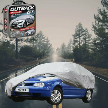 Silvershield Outdoor Car Cover for VolksWagen Golf 1998 - 2004 Hatch/Wagon (MK4) - L - Grey