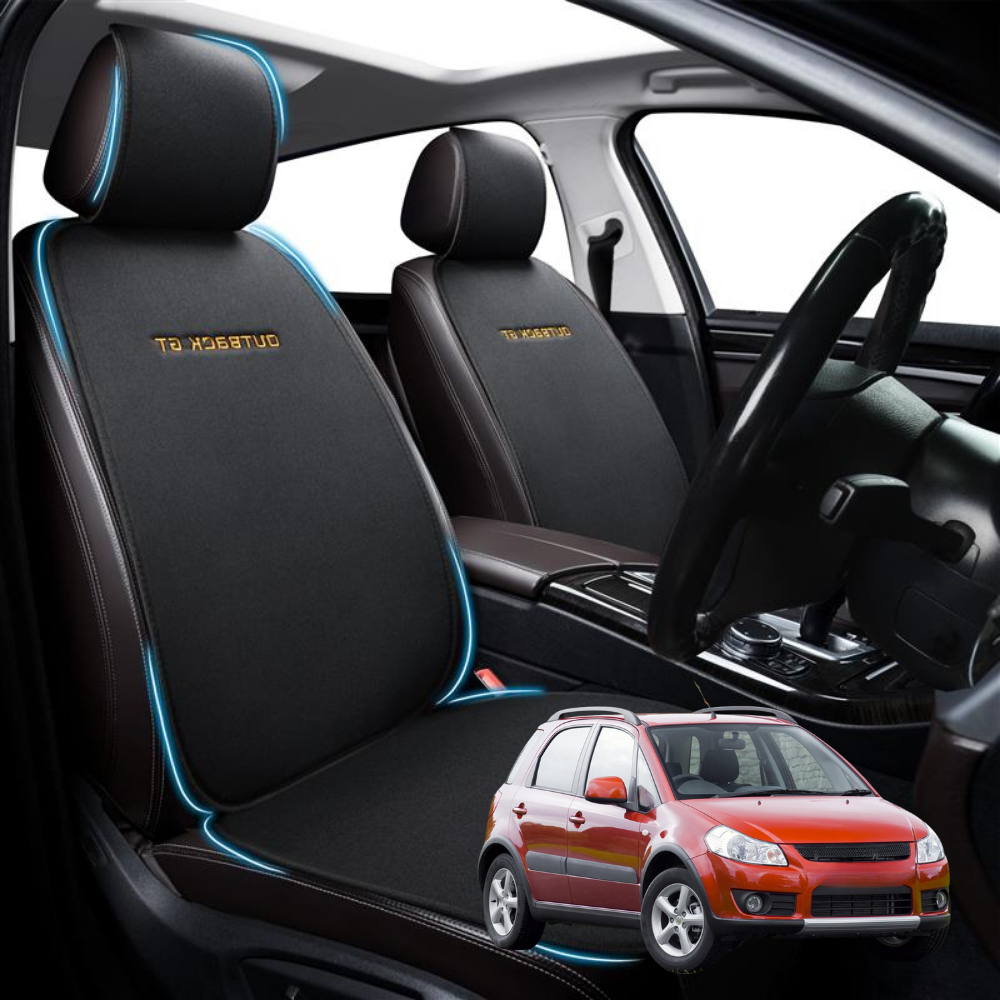 Car Front Seat Cushion Pad for Suzuki SX4 2006 - 2013 Manual (GY/EY/RW) - Pressure Relief - 27 x 26 x 10 cm
