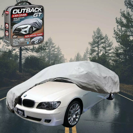 Silvershield Outdoor Car Cover for BMW 7 Series 2002 - 2009 (E65 E66 E67 E68) L - Grey