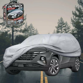 Silvershield Outdoor Car Cover for Hyundai Tucson 2021 - Current (NX4) LC - Grey